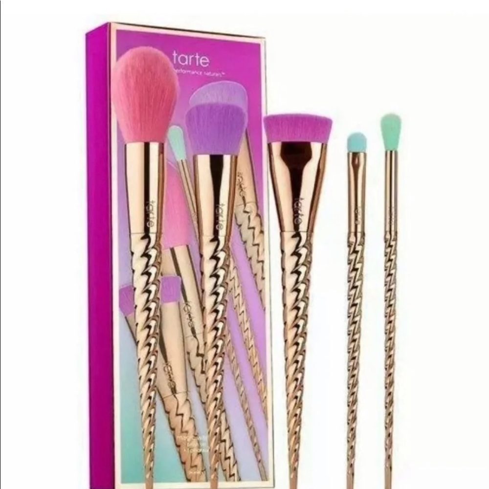 tarte magic wands unicorn 5pc brush set